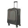 Olivový cestovní kufr travelite crosslite 4W M 92948-86 - hlavní obrázek