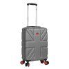 Stříbrný kabinový kufr Lee Cooper S LC31103-56 - LC31103-56-13 - hlavní obrázek