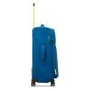 Modrý / limetkový cestovní kufr roncato move soft 4W M 415352-53 - pátý obrázek
