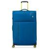 Modrý / limetkový cestovní kufr roncato move soft 4W L 415351-53 - třetí obrázek