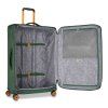 Zelený / oranžový cestovní kufr roncato move soft 4W L 415351-47 - druhý obrázek
