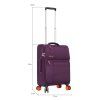 Fialový cestovní kufr Snowball 4W S - 48303-55-04 - sedmnáctý obrázek