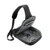 Černý batoh crossbody Travelite Workfloow - 6514-01 - druhý obrázek