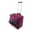 Červený pilotní kufr john travel explorer 5255-03 - osmý obrázek