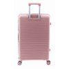 Růžový cestovní kufr john travel arcadia 4W L 6412-06 - pátý obrázek