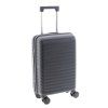 Červený cestovní kufr john travel arcadia 4W S 6410-03 - pátý obrázek