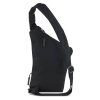 Černý batoh crossbody Bugatti Blanc Delight - 494511-01 - čtvrtý obrázek