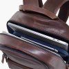 porta pc zaino uomo in pelle linea vintage am 355