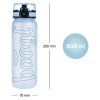 Modrá láhev na pití BAAGL Tritan 800 ml - A-34053 - sedmý obrázek