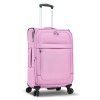 Růžový cestovní kufr Snowball 4W M - 48203-67-25 - hlavní obrázek