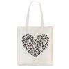 Bílá / potisk taška punta trendy heart 10510-2021 - hlavní obrázek