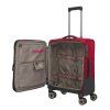 Tmavě červený cestovní kufr travelite crosslite 4W S exp 92946-10 - druhý obrázek