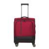 Tmavě červený cestovní kufr travelite crosslite 4W S exp 92946-10 - třetí obrázek