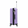 Střední cestovní kufr Madisson ABS 4W M 54203-67 - fialový