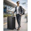 Černý cestovní kufr travelite millennium 4W L 7000749-01 - druhý obrázek
