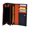Modrá dámská peněženka Beverly Hills Polo Club Colorfull long - BH-2966-05 - třetí obrázek