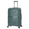 Tmavě zelený cestovní kufr Snowball PP 4W L - 54103-76-34 - hlavní obrázek