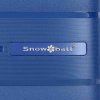 Modrý kabinový kufr Snowball CORNERS 4W S - 59103-55-05 - osmnáctý obrázek