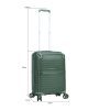 Tmavě zelený kabinový kufr Snowball CORNERS 4W S - 59103-55-34 - sedmnáctý obrázek