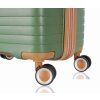 Světle modrý / koňakový cestovní kufr madisson stripe 4W S 63703-55-07 - čtvrtý obrázek