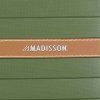 Tmavě zelený cestovní kufr Madisson Stripe 4W S - 63703-55-34 - sedmý obrázek