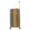 Hnědý / koňakový cestovní kufr madisson stripe 4W M 63703-66-60 - šestý obrázek
