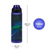 Modrá láhev na pití Baagl Tritan Football Champ 700 ml - A-36149 - sedmý obrázek