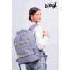 Fialový BAAGL školní batoh skate max mishmash A-35427 - desátý obrázek