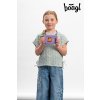Fialová dětská peněženka Baagl Kapybara - A-35970 - šestý obrázek