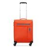 Oranžový cestovní kufr roncato lite soft S 4W 414746-1212 - třetí obrázek