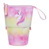 Růžový školní penál Baagl Pastelkovník Rainbow Unicorn - A-35457 - třetí obrázek