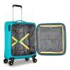 Tyrkysový cestovní kufr roncato lite soft S 4W 414746-68 - druhý obrázek