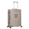 Modrý cestovní kufr Madisson Locklux 4W S - 66503-55-05 - třetí obrázek