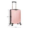 Černý skládací kufr Snowball PC S - 61101-55-01 - šestnáctý obrázek