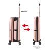 Černý skládací kufr Snowball PC S - 61101-55-01 - třetí obrázek