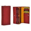 Červená dámská peněženka Beverly Hills Polo Club Colorfull long - BH-2966-02 - hlavní obrázek