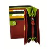 Červená dámská peněženka Beverly Hills Polo Club Colorfull combi - BH-2968-02 - třetí obrázek