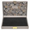Šedá kazeta Sacher Fleur Venice Leather - 2010.510.561604 - pátý obrázek