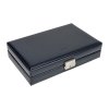 Tmavě modrá kazeta Sacher Florage Leather - 2310.501.014008 - třetí obrázek