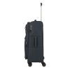 Antracitový cestovní kufr Travelite Kick off 4W M - 6948-04 - šestý obrázek