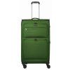 Zelený cestovní kufr Travelite Cubis 4W L - 8000549-80 - čtvrtý obrázek