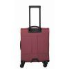 Červený kabinový kufr Travelite SKAII 4W S - 8000447-10 - třetí obrázek