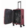Červený cestovní kufr Travelite SKAII 4W M - 8000448-10 - druhý obrázek